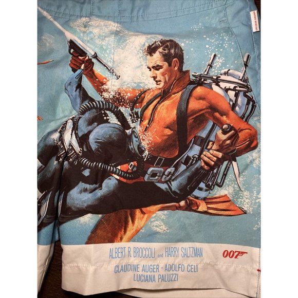 Orlebar Brown Sean Connery Thunderball Swim Shorts Size 30 James Bond 007 - Picture 2 of 7